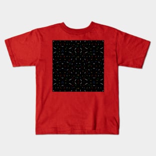 African Patterns with African Colors Kids T-Shirt